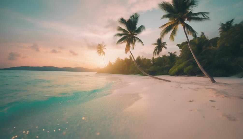 tropical paradise for relaxation
